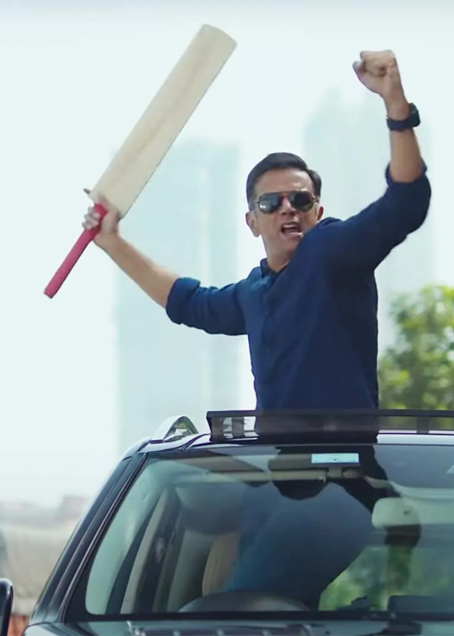 CRED × Rahul Dravid